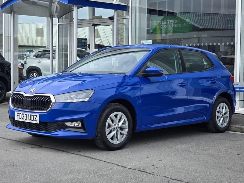 Used Skoda Fabia Comfort 2023 Blue Hatchback