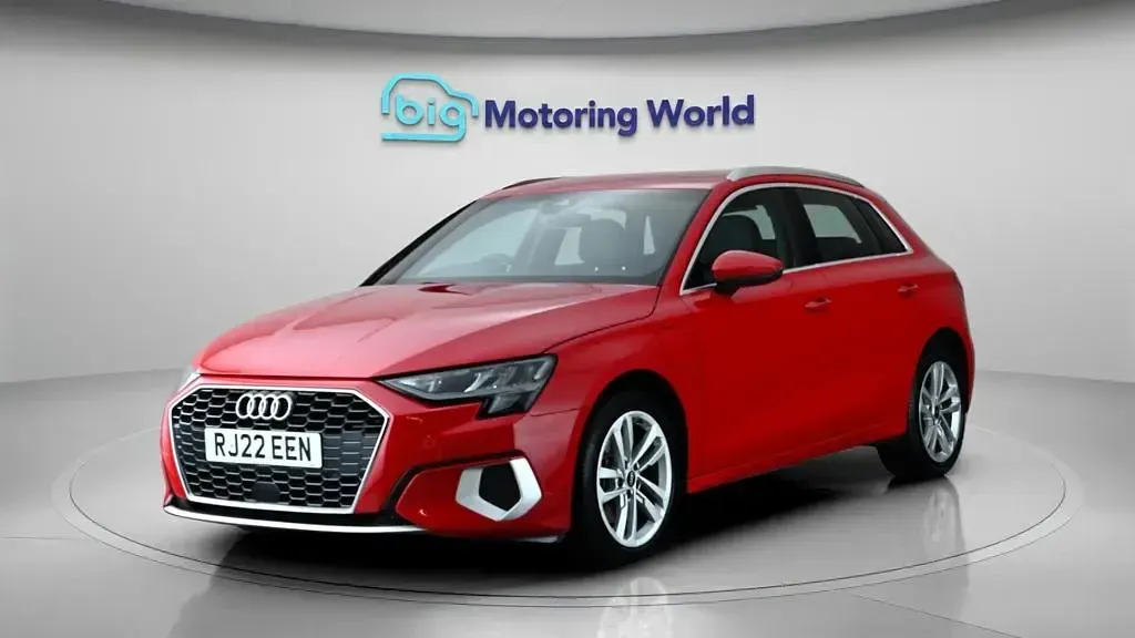 Used Audi A3 Sportback Sport 204 HP (150 kW) 2022 Red Hatchback