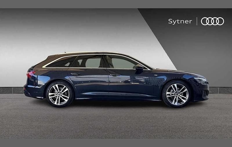 Used Audi A6 S-Line 200 HP (147 kW) 2023 Blue Estate