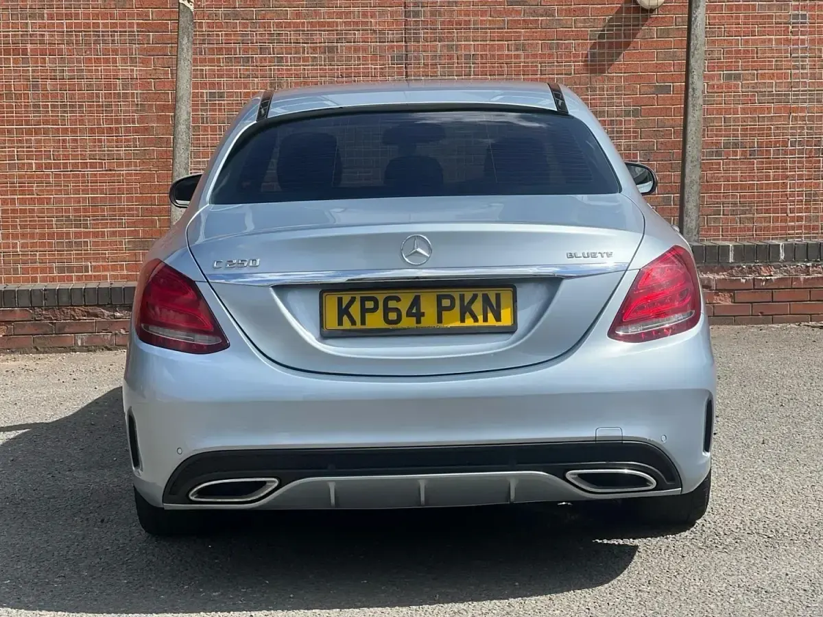 Usado Mercedes C250 AMG line 2014 Prateado Sedan