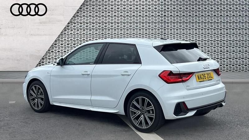 New Audi A1 Sportback S-Line 116 HP (85 kW) 2026 White Hatchback