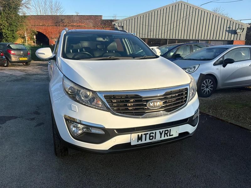 Used Kia Sportage 114 HP (83 kW) 2012 White SUV