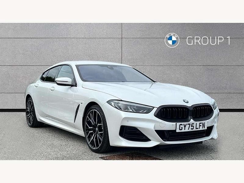Mineral white Used 2025 BMW 840 M Sport Coupe | £59,495 (Expensive) - Image 1/4