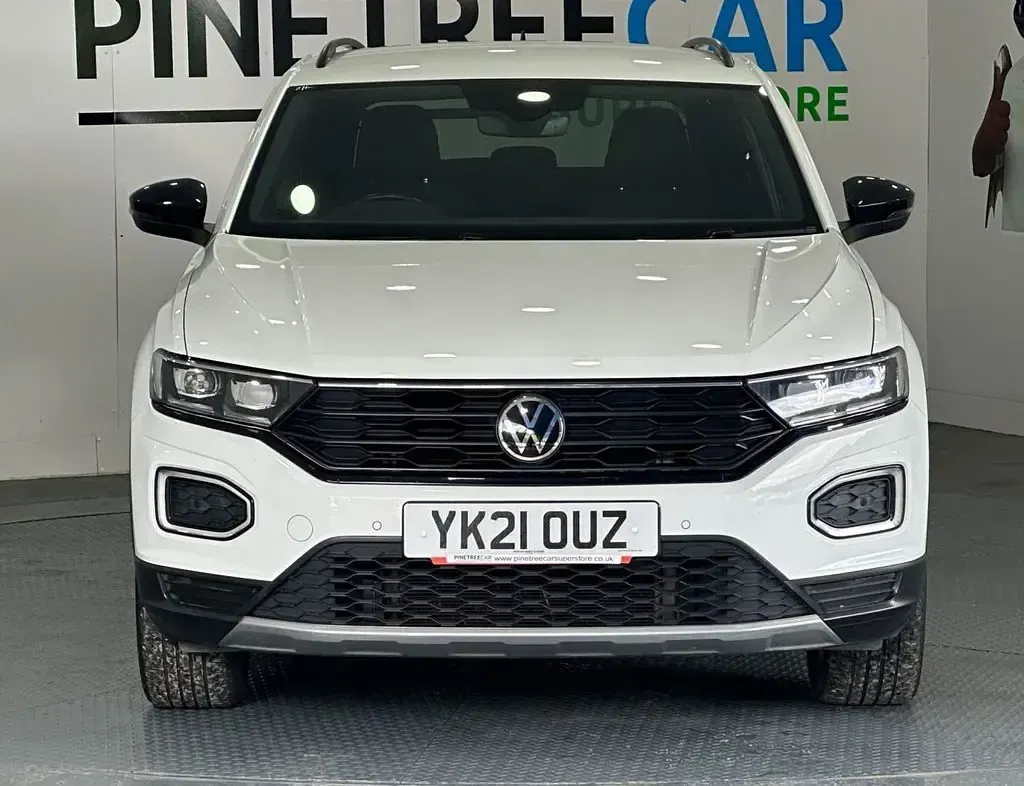 Used VW T-Roc Black Edition 150 HP (110 kW) 2021 White SUV