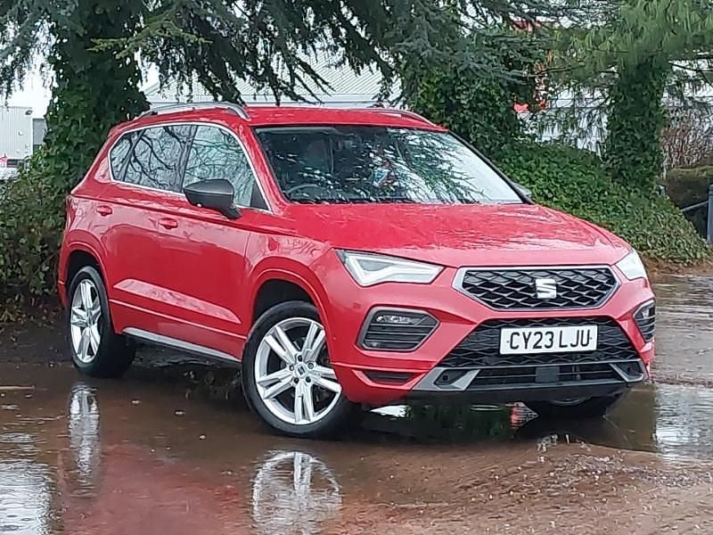 Red Used 2023 Seat Ateca 4Drive SUV | £21,698 (Fair price) - Image 1/4