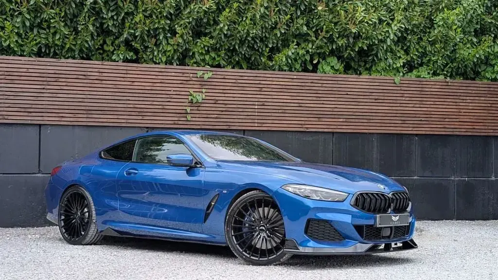 Used BMW 840 Coupé Comfort Edition 2018 Blue Coupe