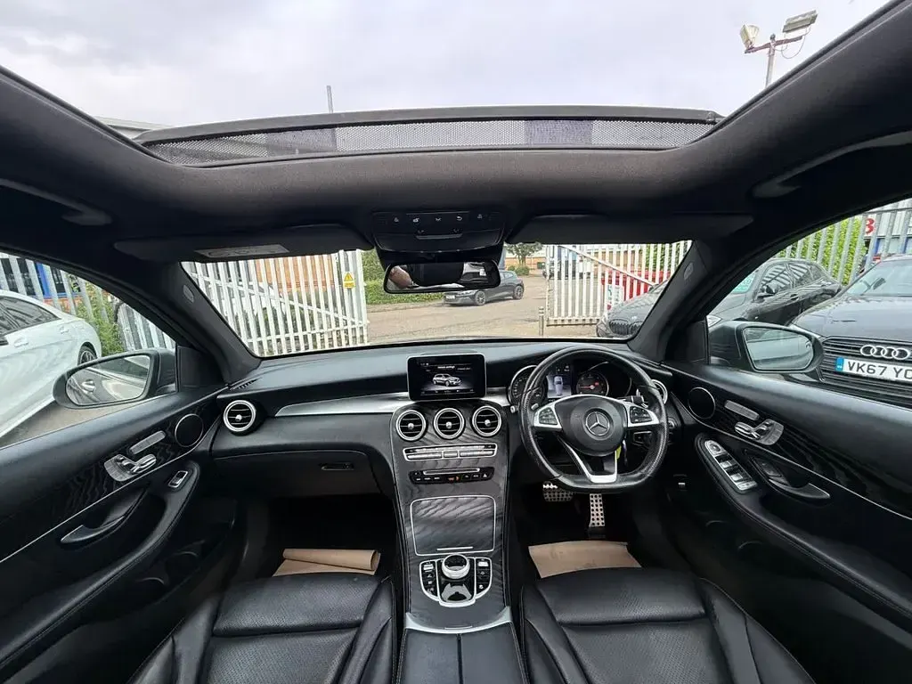 Used Mercedes GLC250 AMG line 204 HP (150 kW) 2018 Grey SUV