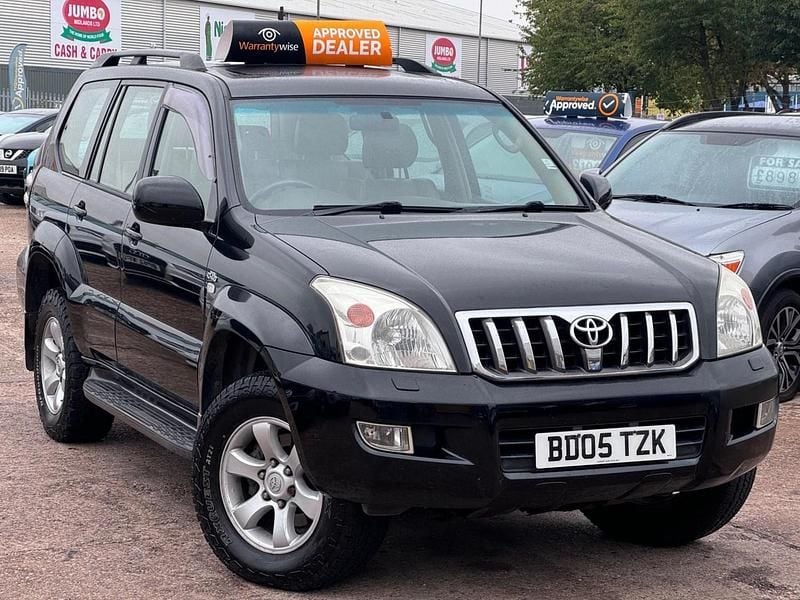 Black Used 2005 Toyota Land Cruiser SUV | £6,975 (Super price) - Image 1/3