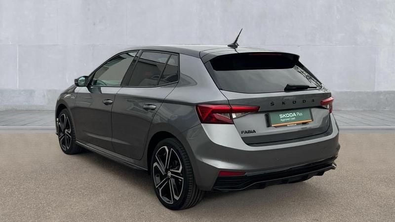 Used Skoda Fabia Monte Carlo 110 HP (80 kW) 2023 Graphite grey metallic black magic pearl effect Hatchback