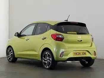Used Hyundai i10 Premium 2024 Yellow Hatchback