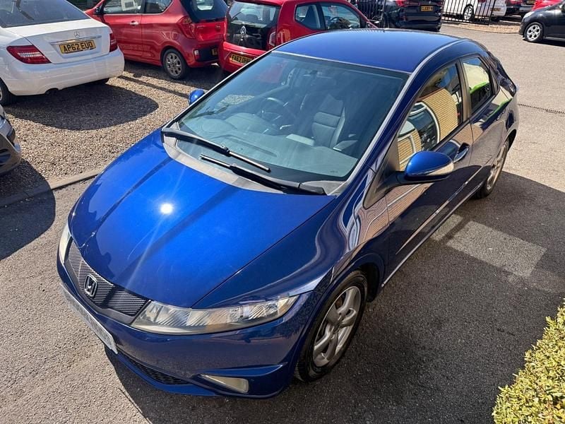 Used Honda Civic SI 2010 Blue Hatchback