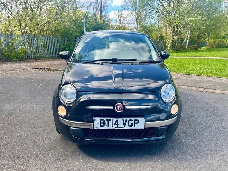 Usado Fiat 500 Lounge 69 HP (50 kW) 2014 Preto Citadino