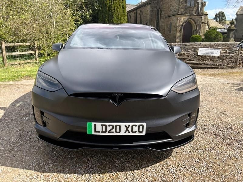 Used Tesla Model X Long Range AWD 102 kW (139 HP) 2020 Black SUV
