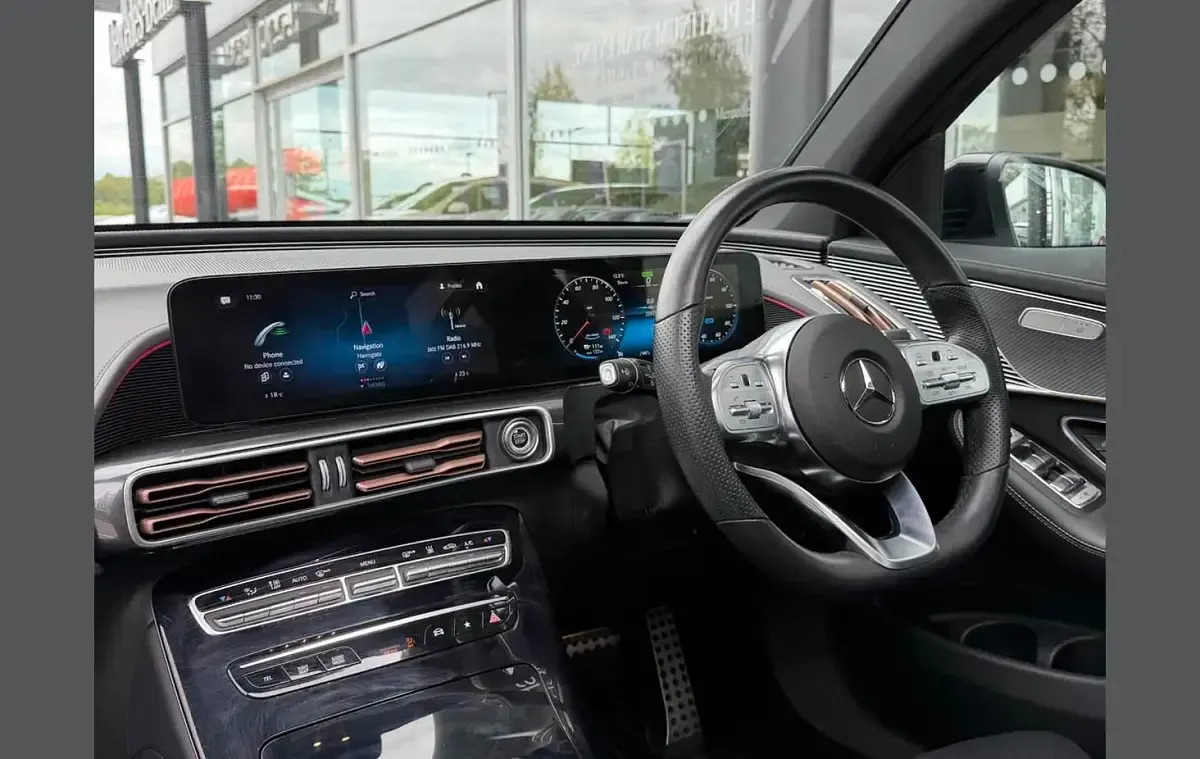 Used Mercedes EQC400 AMG Line Premium 300 kW (408 HP) 2022 Black SUV
