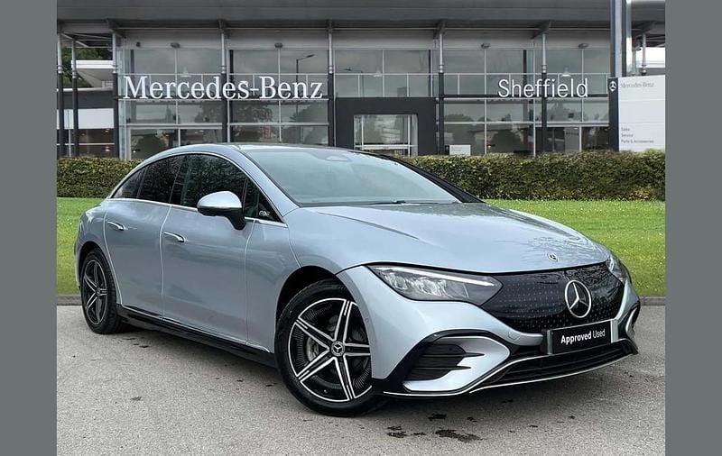 Used Mercedes EQE350 AMG line 214 kW (292 HP) 2025 Silver Sedan