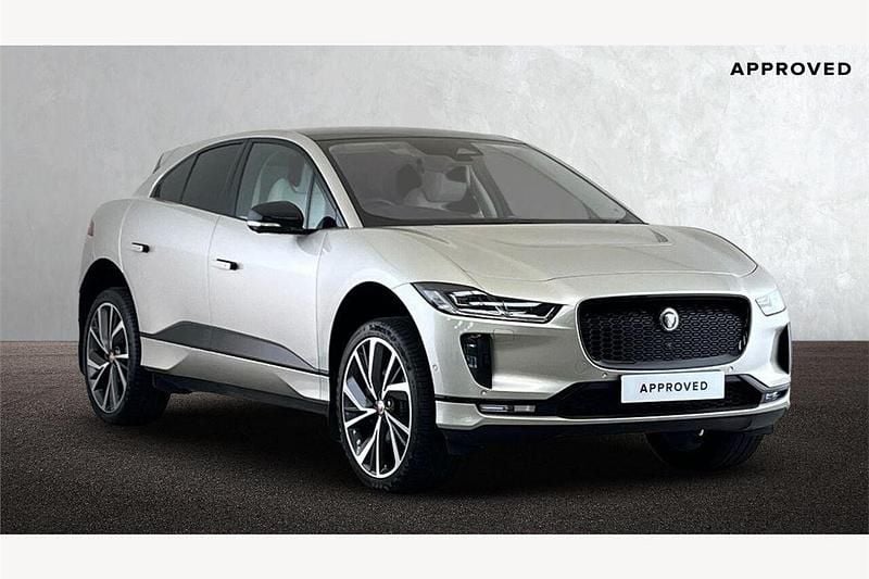 Silver Used 2021 Jaguar I-Pace SUV | £29,450 (Expensive) - Image 1/4