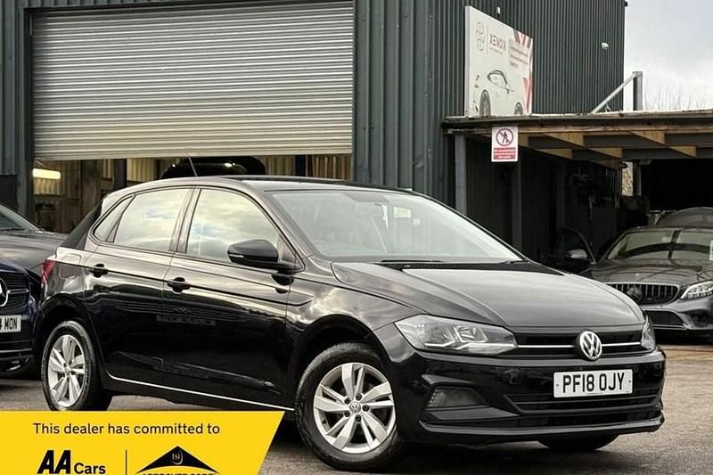 Black Used 2018 VW Polo SE Hatchback | £9,490 (Fair price) - Image 1/1