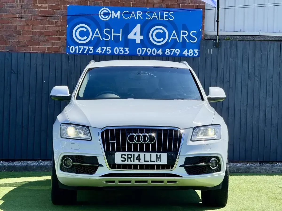 Used Audi Q5 S-line plus 2014 White SUV