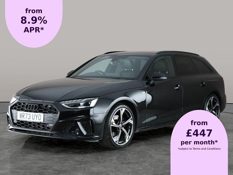 Black Used 2023 Audi A4 Black Edition Estate | £28,845 (Fair price) - Image 1/2