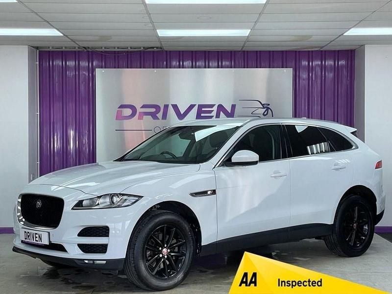 Used Jaguar F-Pace Prestige 163 HP (119 kW) 2018 White SUV