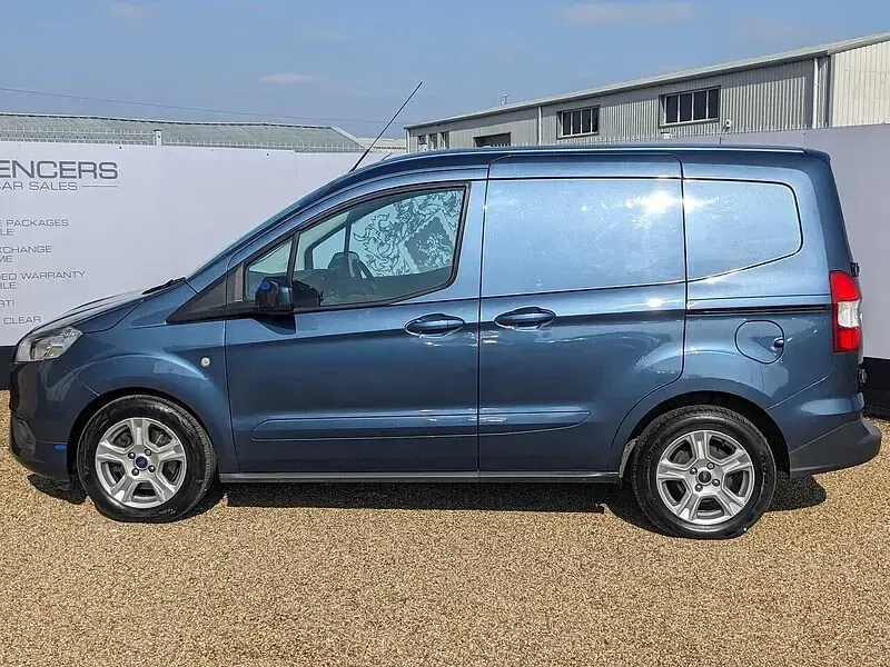 Used Ford Courier Limited 2021 Chrome blue (metallic paint) MPV