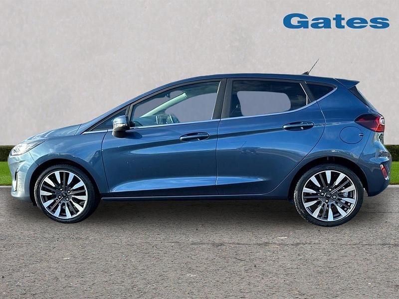 Used Ford Fiesta Titanium 2022 Blue Hatchback