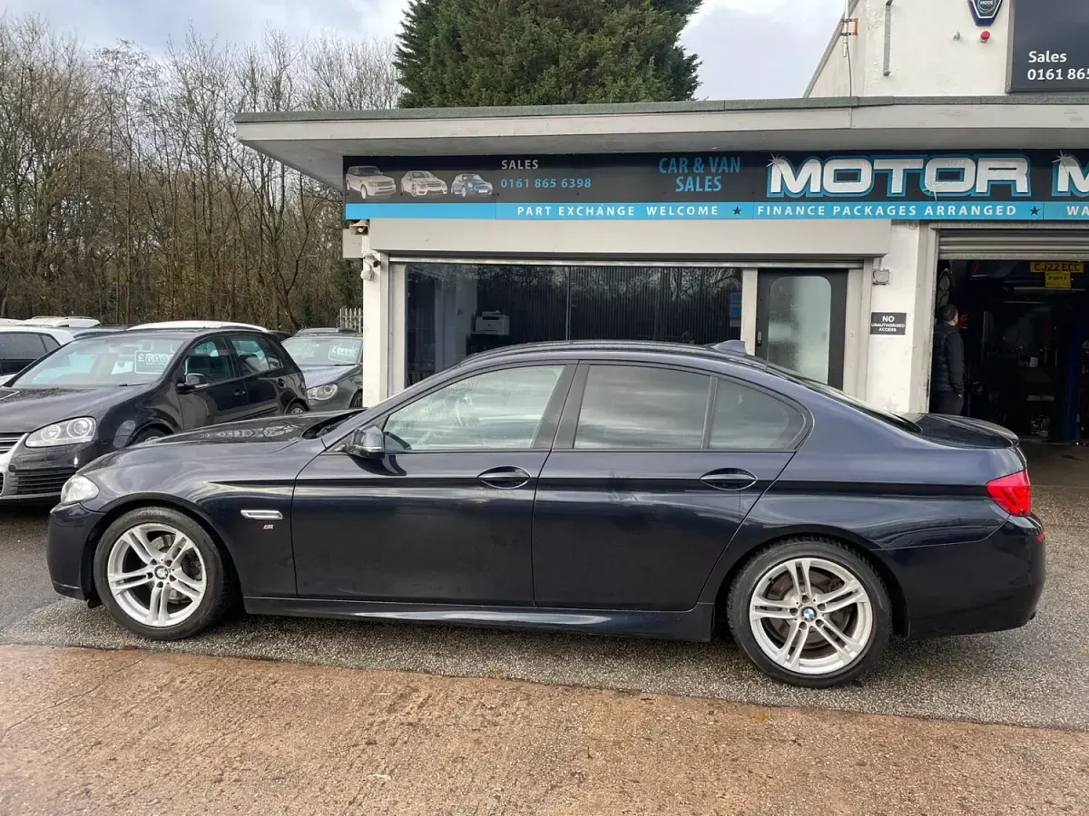 Used BMW 520 M Sport 2013 Black Sedan