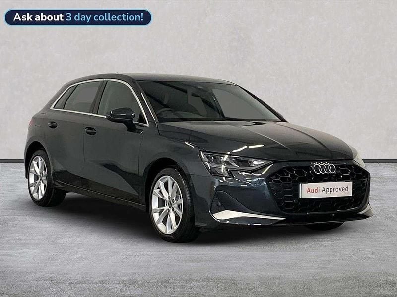 Grey New 2025 Audi A3 e-tron Sport Hatchback | £27,947 (Fair price) - Image 1/4