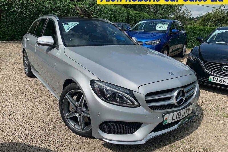 Silver Used 2015 Mercedes C250 AMG Line Premium Estate | £14,995 (A bit pricey) - Image 1/1