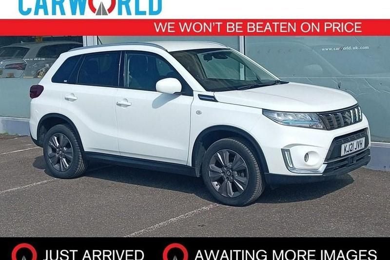 White Used 2021 Suzuki Vitara SZ-T SUV | £13,400 (Good price) - Image 1/1