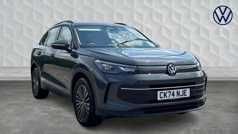 Grey Used 2024 VW Tiguan Life SUV | £29,000 (Expensive) - Image 1/4