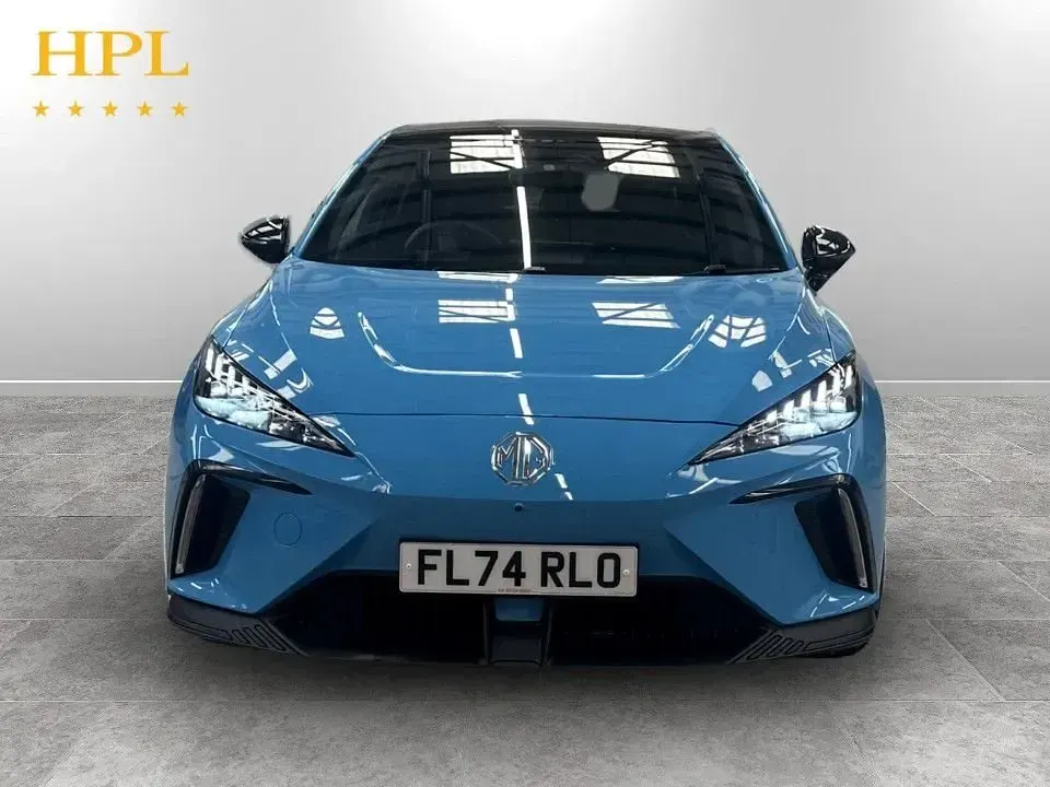 Used MG MG4 EV Trophy 2024 Blue Hatchback