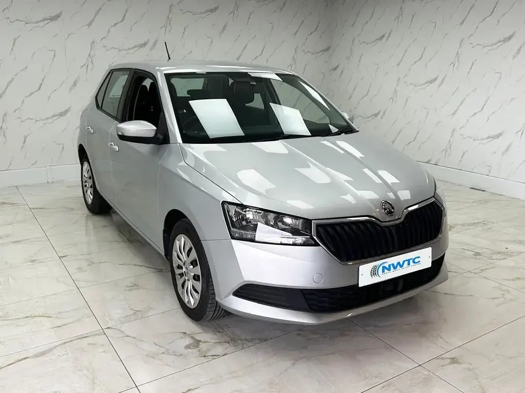 Used Skoda Fabia 75 HP (55 kW) 2019 Silver Hatchback