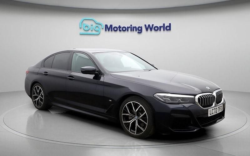 Used BMW 520 M Sport 190 HP (139 kW) 2022 Black Sedan