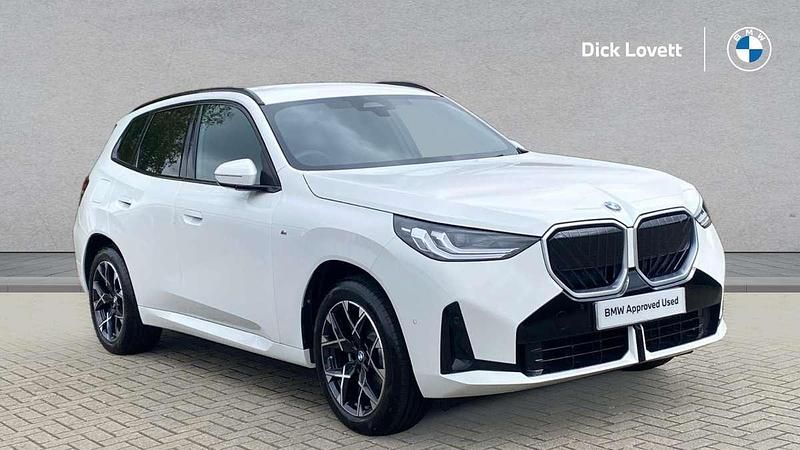 White New 2025 BMW X3 M Sport SUV | £49,999 (Good price) - Image 1/4