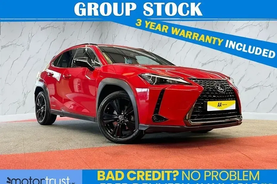 Used Lexus UX 184 HP (135 kW) 2021 Red SUV