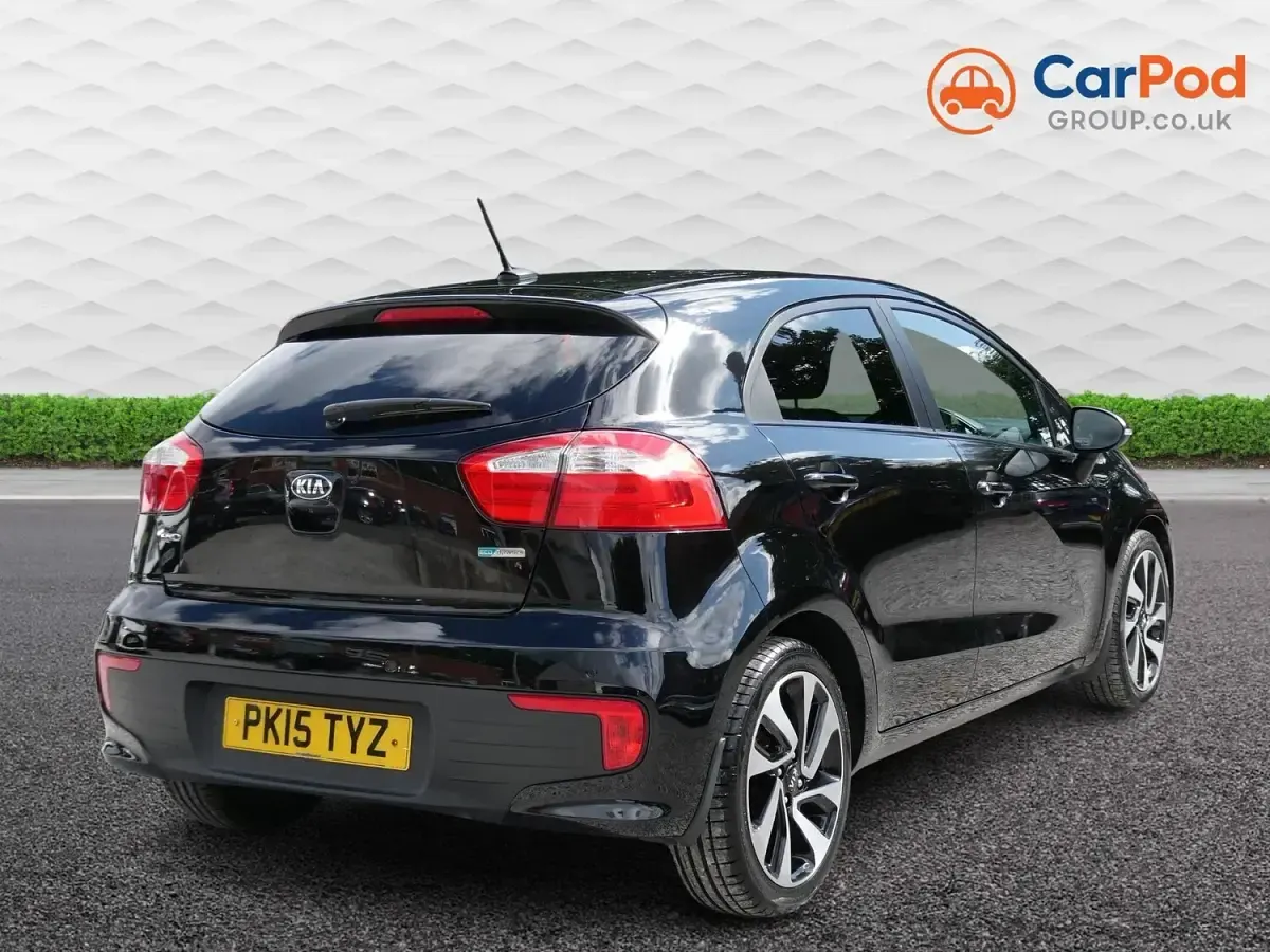 Used Kia Rio 2015 Black Hatchback