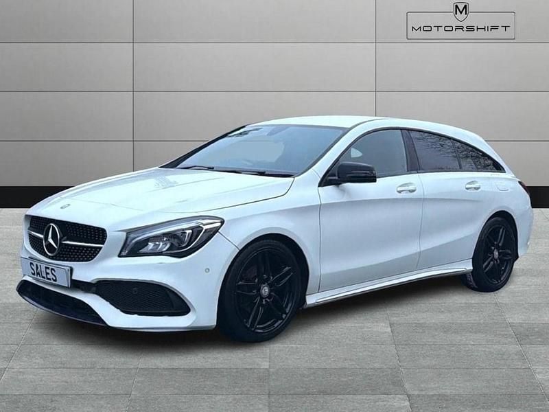 Used Mercedes CLA200 AMG line 2017 White Estate