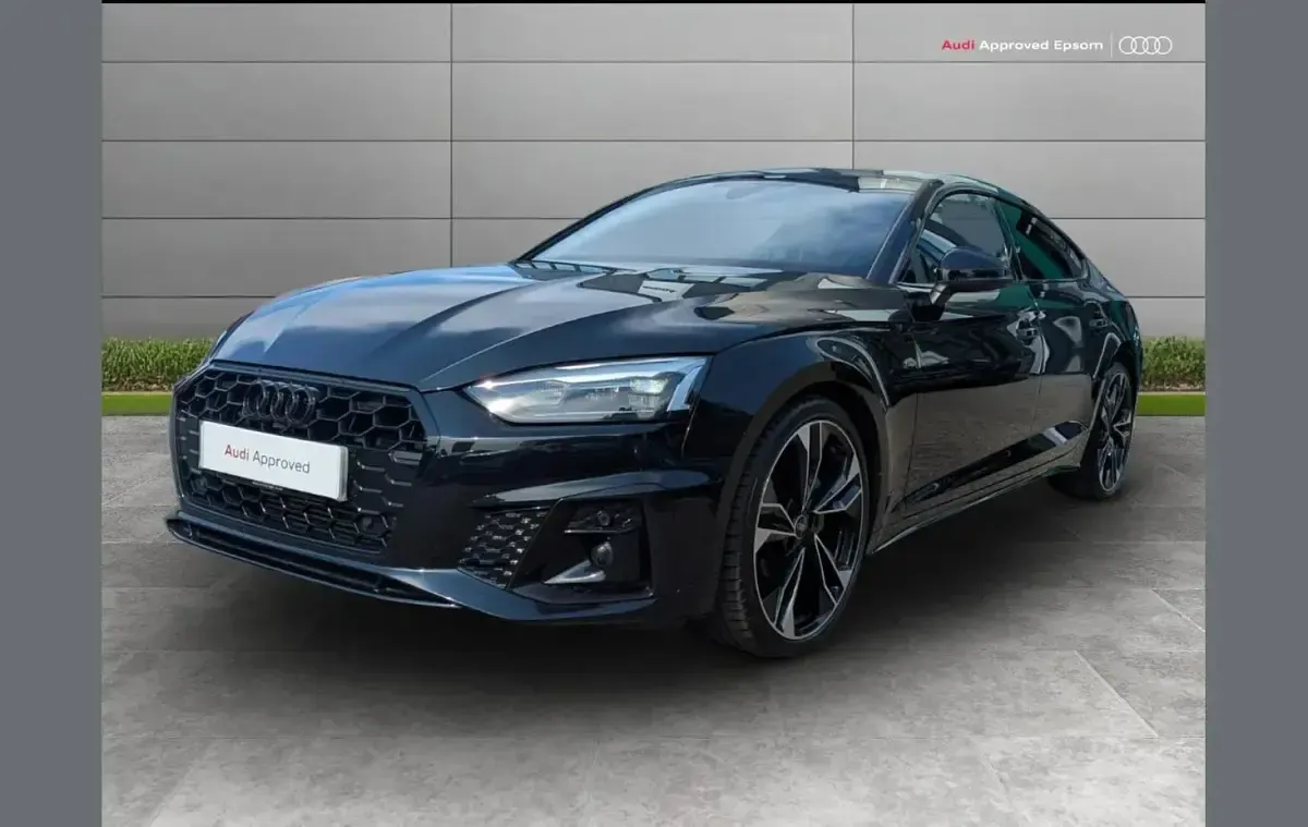 Used Audi A5 Black Edition 200 HP (147 kW) 2023 Black Coupe