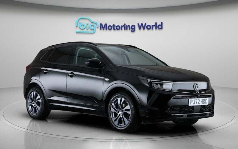 Black Used 2022 Vauxhall Grandland X GS Line SUV | £16,200 (Fair price) - Image 1/4
