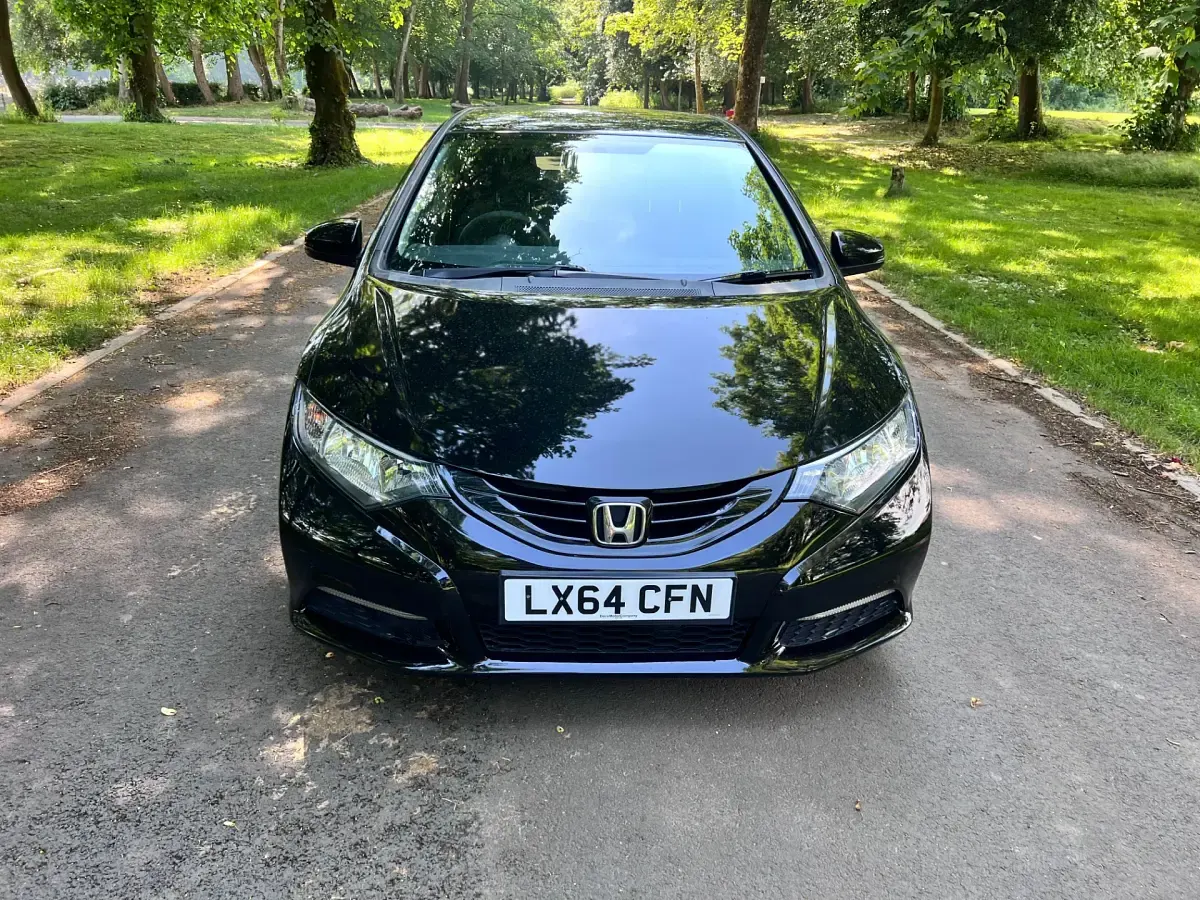 Used Honda Civic Black Edition 2014 Black Hatchback
