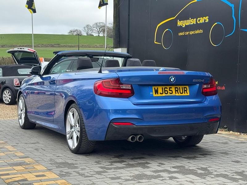Used BMW 220 M Sport 2015 Blue Cabriolet