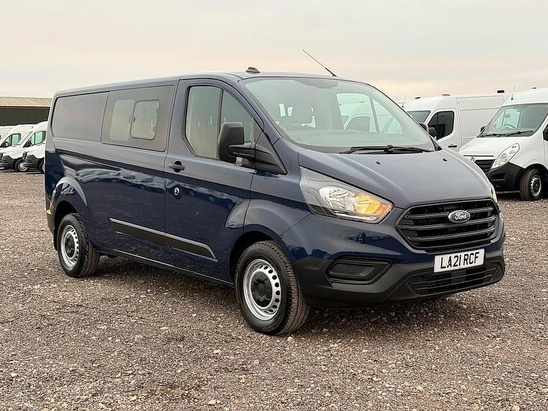 Blue Used 2021 Ford Transit Custom Van | £13,995 (Expensive) - Image 1/3
