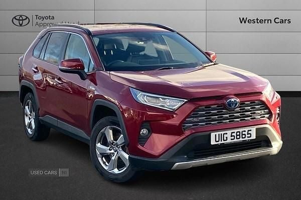 Used Toyota RAV4 2019 Red Estate