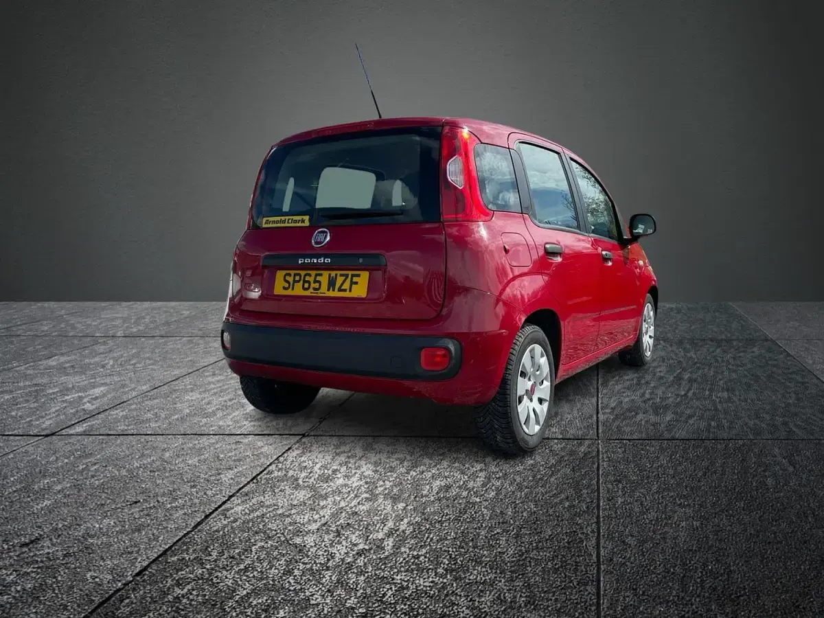 Used Fiat Panda Pop 69 HP (50 kW) 2015 Red Hatchback