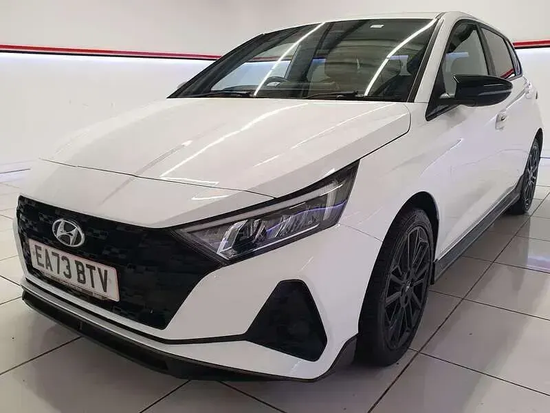 Used Hyundai i20 N Line 2023 White Hatchback