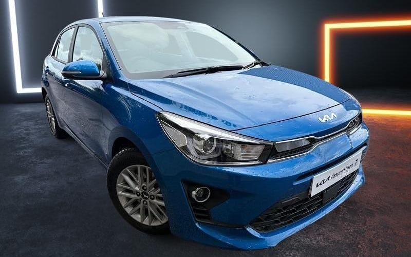 Blue Used 2022 Kia Rio Hatchback | £13,500 (Fair price) - Image 1/4
