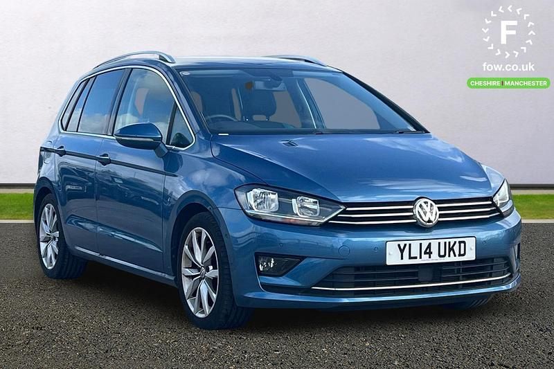 Used VW Golf Sportsvan GT 150 HP (110 kW) 2014 Blue MPV