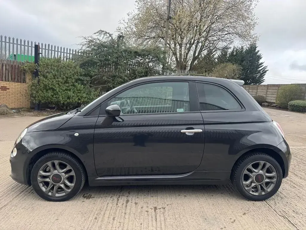 Gebraucht Fiat 500 S 69 PS (50 kW) 2014 Schwarz Kleinwagen