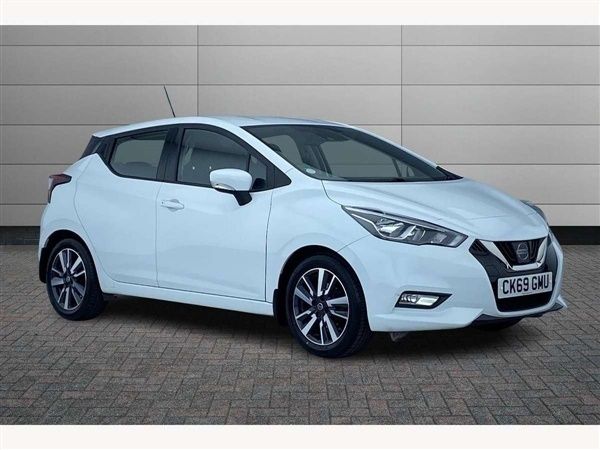 White Used 2019 Nissan Micra Acenta Limited Edition Hatchback | £9,990 (Fair price) - Image 1/4